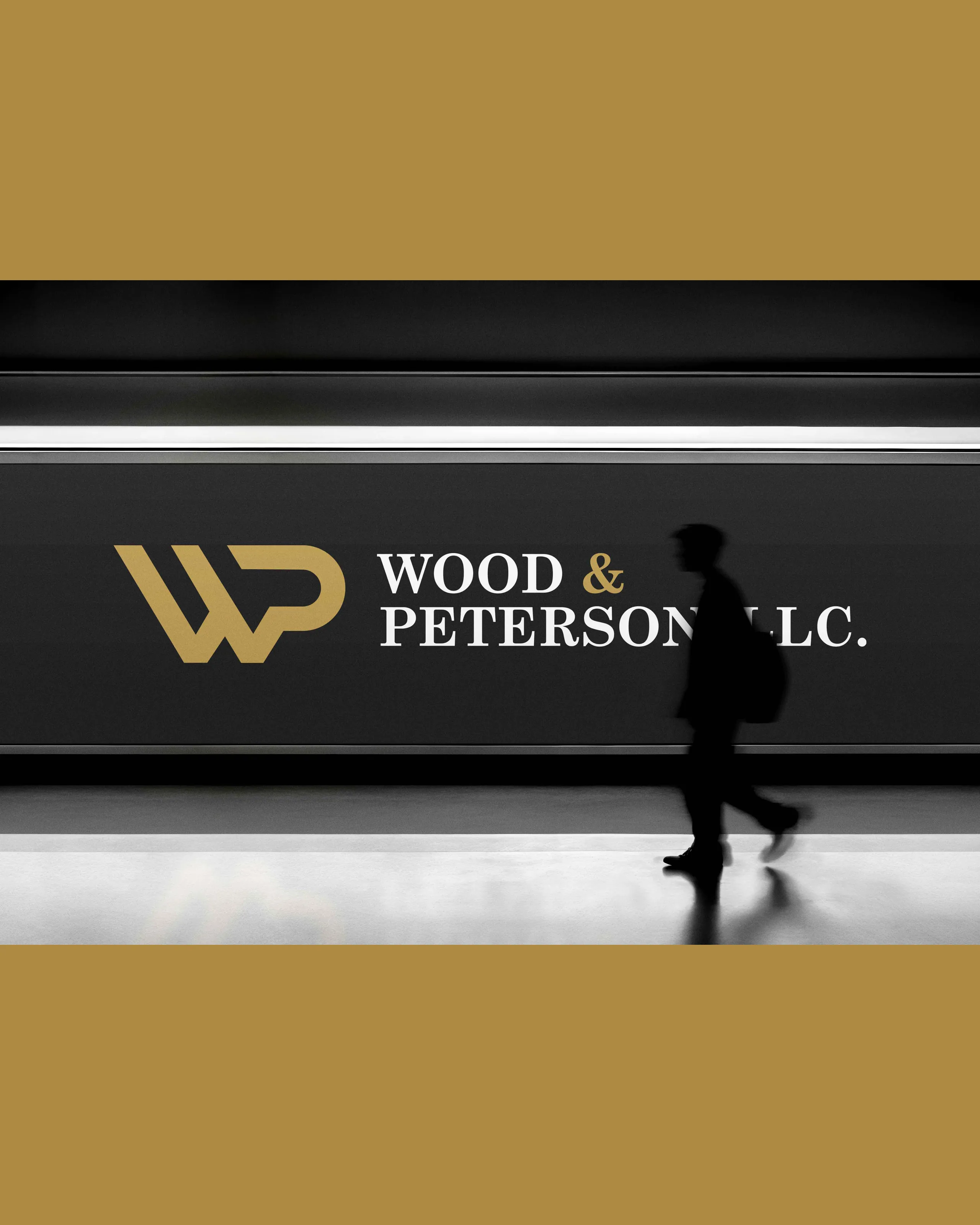 Wood & Peterson LLC brand identity 3